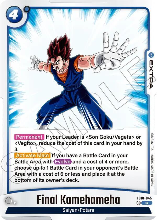 Final Kamehameha [Foil] (FB10-045)(R)