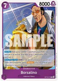 Borsalino - Foil (The Time of Battle)(OP16-073)(R)