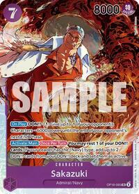 Sakazuki - Foil (The Time of Battle)(OP16-065)(SR)