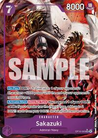 Sakazuki - Alternate Art - Foil (The Time of Battle)(OP16-065)(SR)