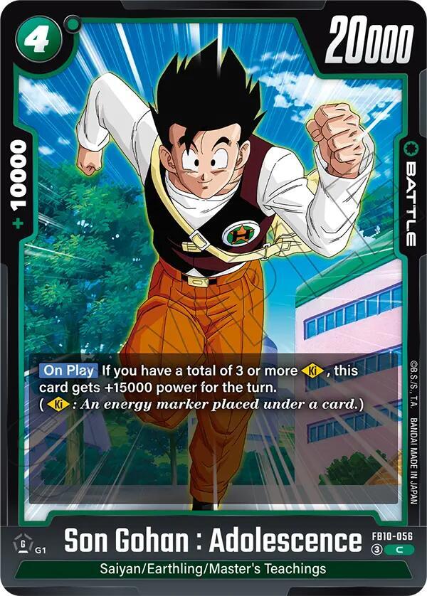 Son Gohan : Adolescence (FB10-056)(C)