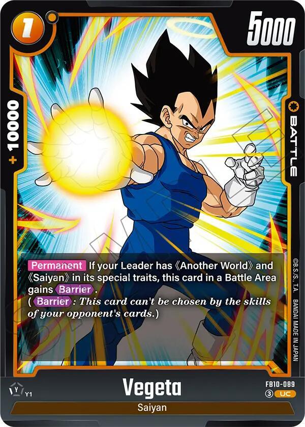 Vegeta [089] (FB10-089)(UC)