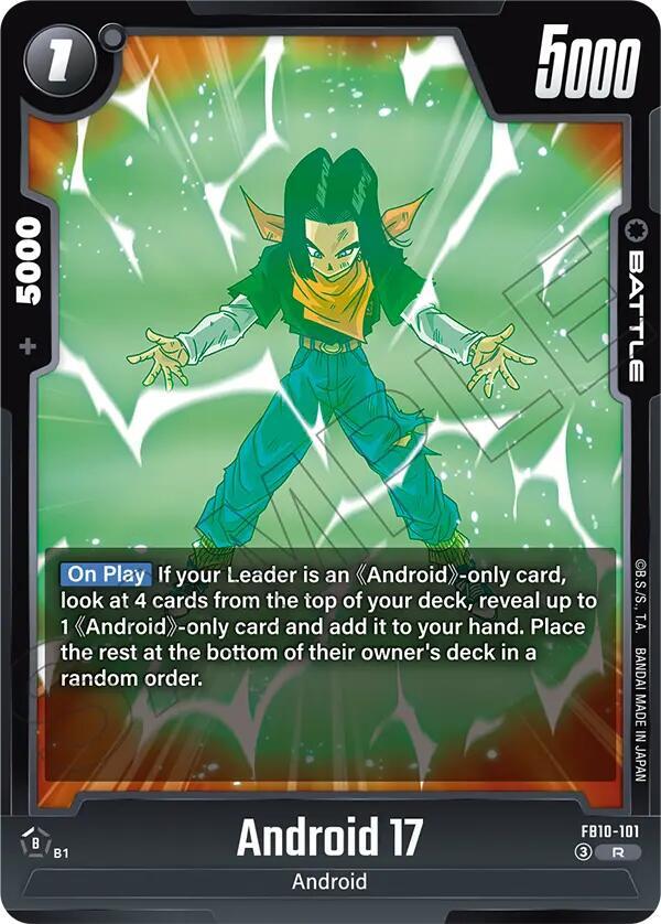 Android 17 [101] [Foil] (FB10-101)(R)