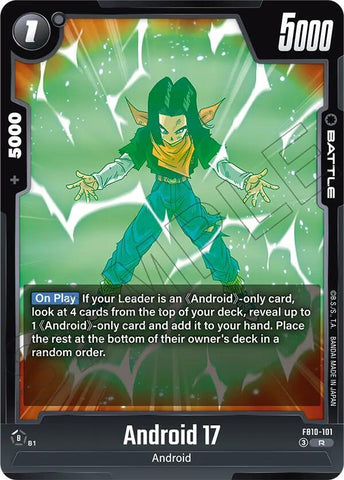 Android 17 [101] [Foil] (FB10-101)(R)