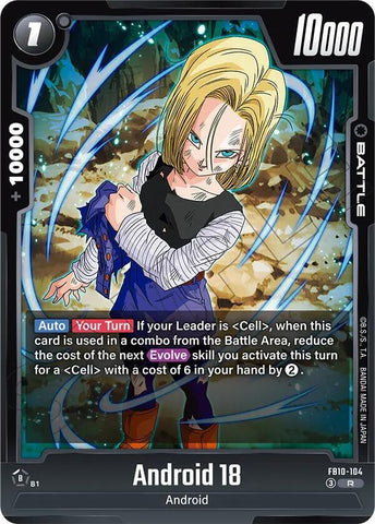 Android 18 [104] [Foil] (FB10-104)(R)