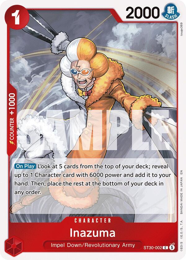 Inazuma (Starter Deck 30 EX: Luffy & Ace)(ST30-002)(C)