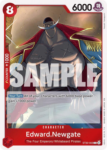 Edward.Newgate (Starter Deck 30 EX: Luffy & Ace)(ST30-003)(C)