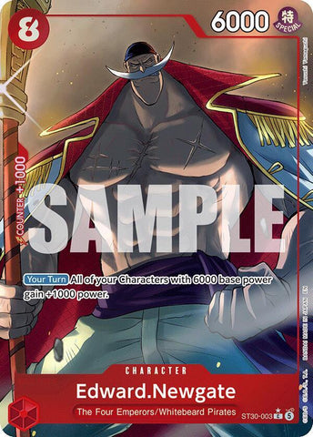 Edward.Newgate (Full Art) - Foil (Starter Deck 30 EX: Luffy & Ace)(ST30-003)(C)