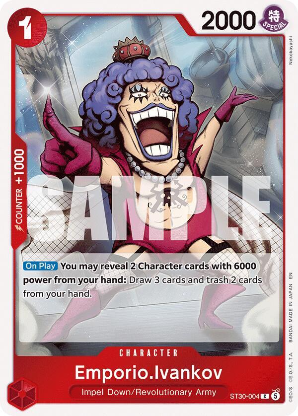Emporio.Ivankov (Starter Deck 30 EX: Luffy & Ace)(ST30-004)(C)