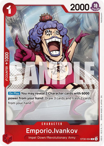 Emporio.Ivankov (Starter Deck 30 EX: Luffy & Ace)(ST30-004)(C)