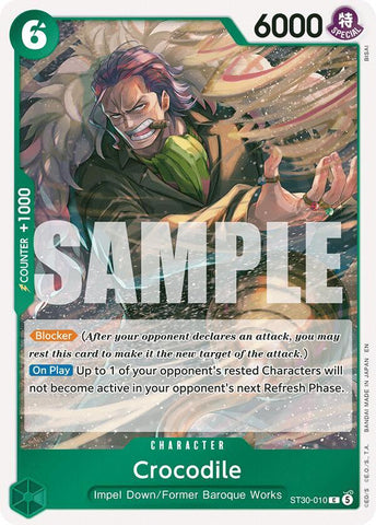 Crocodile (Starter Deck 30 EX: Luffy & Ace)(ST30-010)(C)