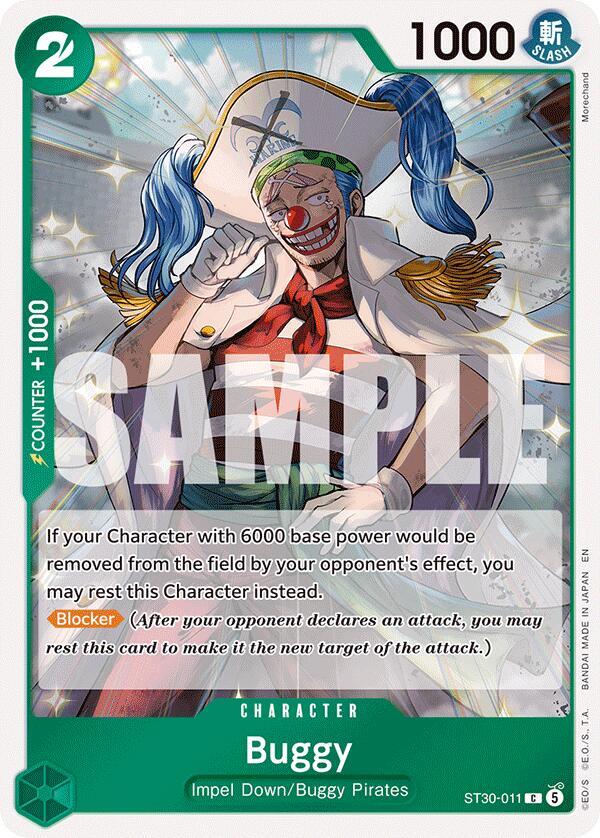 Buggy (Starter Deck 30 EX: Luffy & Ace)(ST30-011)(C)