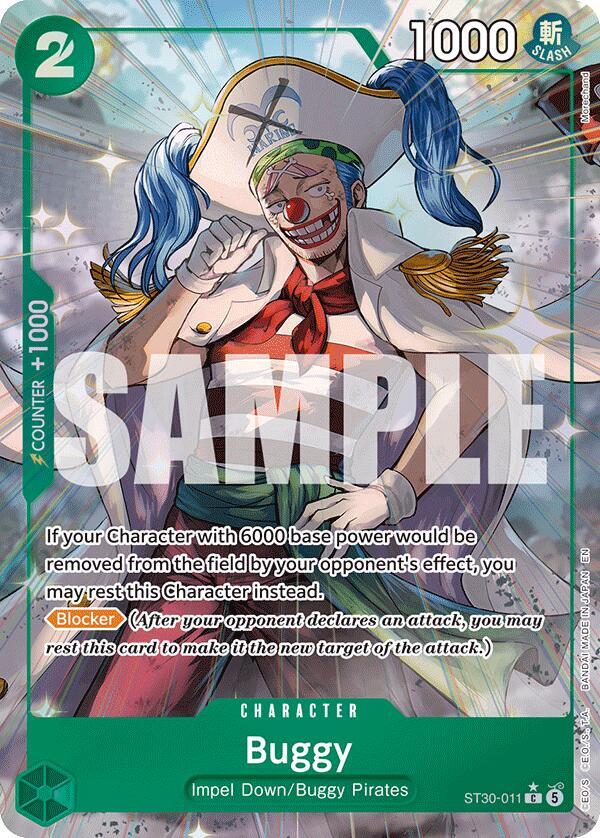 Buggy (Full Art) - Foil (Starter Deck 30 EX: Luffy & Ace)(ST30-011)(C)
