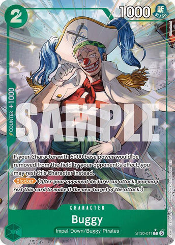 Buggy (Full Art) - Foil (Starter Deck 30 EX: Luffy & Ace)(ST30-011)(C)