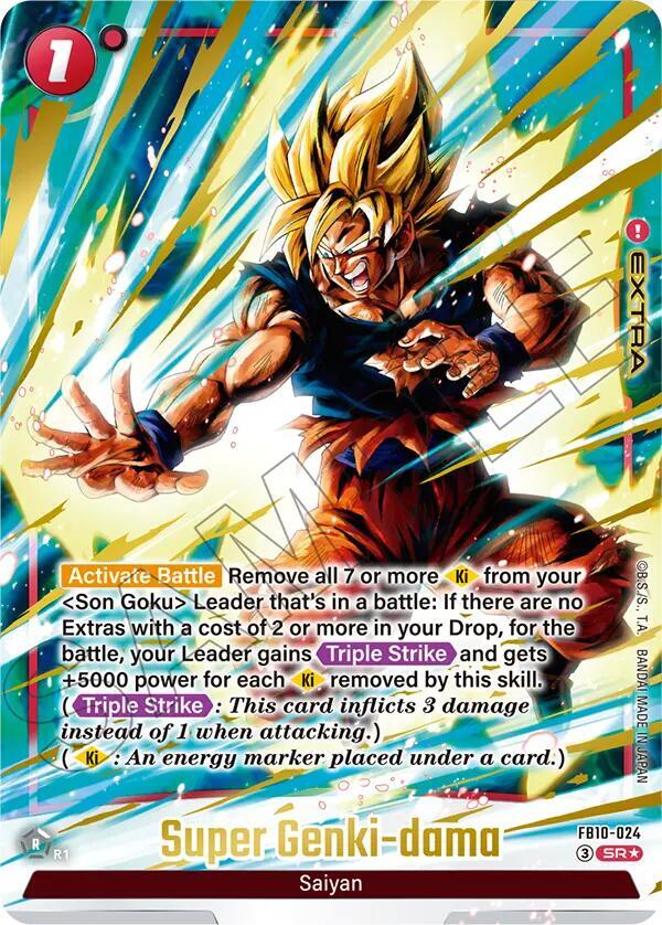 Super Genki-dama [Alternate Art] [Foil] (FB10-024)(SR)