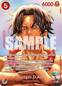 Portgas.D.Ace (SP) - Foil (The Time of Battle)(ST15-005)(SR)