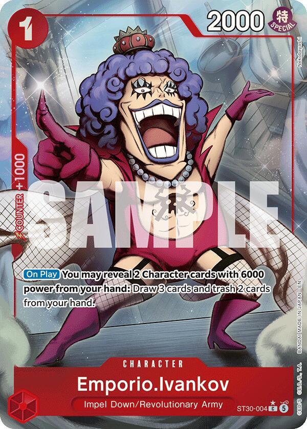 Emporio.Ivankov (Full Art) - Foil (Starter Deck 30 EX: Luffy & Ace)(ST30-004)(C)