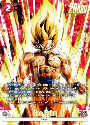 Son Goku [011] [Alternate Art] [Foil] (FB10-011)(SR)