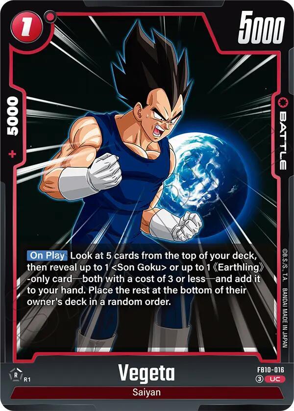 Vegeta [016] (FB10-016)(UC)