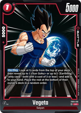 Vegeta [016] (FB10-016)(UC)