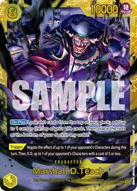Marshall.D.Teach (119) - Foil (The Time of Battle)(OP16-119)(SEC)