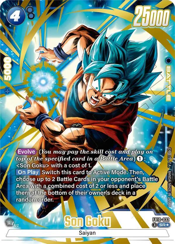 Son Goku [032] [Alternate Art] [Foil] (FB10-032)(SR)