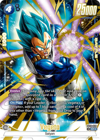 Vegeta [039] [Alternate Art] [Foil] (FB10-039)(SR)