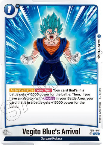 Vegito Blue's Arrival (FB10-046)(UC)