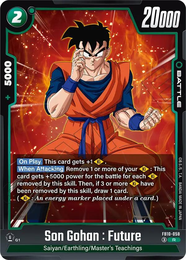 Son Gohan : Future [058] [Foil] (FB10-058)(R)