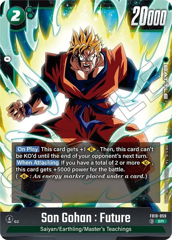 Son Gohan : Future [059] [Foil] (FB10-059)(SR)