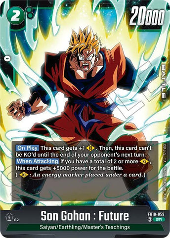 Son Gohan : Future [059] [Foil] (FB10-059)(SR)