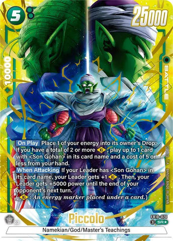 Piccolo [070] [Alternate Art] [Foil] (FB10-070)(SR)