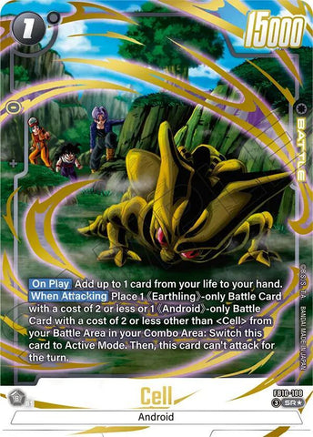 Cell [108] [Alternate Art] [Foil] (FB10-108)(SR)