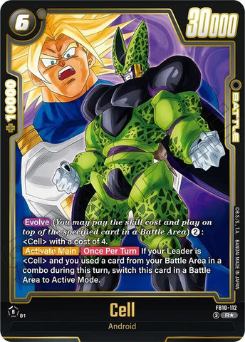 Cell [112] [Alternate Art] [Foil] (FB10-112)(R)