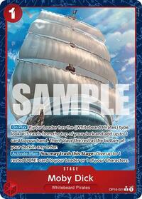 Moby Dick - Alternate Art - Foil (The Time of Battle)(OP16-021)(R)