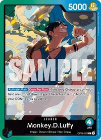 Monkey.D.Luffy (022) (The Time of Battle)(OP16-022)(L)