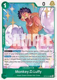 Monkey.D.Luffy (034) - Foil (The Time of Battle)(OP16-034)(R)