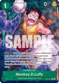 Monkey.D.Luffy (034) - Alternate Art - Foil (The Time of Battle)(OP16-034)(R)
