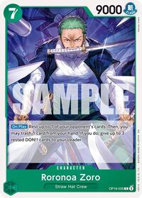 Roronoa Zoro (035) (The Time of Battle)(OP16-035)(C)