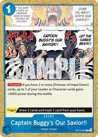 Captain Buggy's Our Savior!! (The Time of Battle)(OP16-057)(C)
