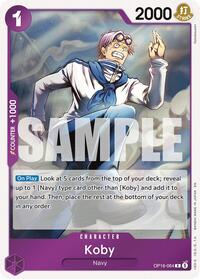 Koby - Foil (The Time of Battle)(OP16-064)(R)