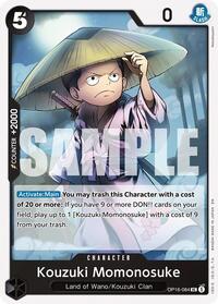 Kouzuki Momonosuke (084) (The Time of Battle)(OP16-084)(UC)