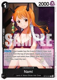 Nami - Foil (The Time of Battle)(OP16-091)(R)