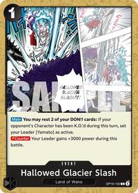 Hallowed Glacier Slash (The Time of Battle)(OP16-100)(C)