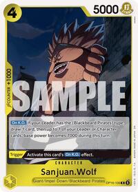 Sanjuan.Wolf - Foil (The Time of Battle)(OP16-106)(R)