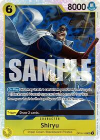 Shiryu - Foil (The Time of Battle)(OP16-108)(SR)