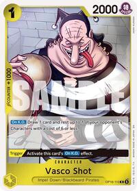 Vasco Shot - Foil (The Time of Battle)(OP16-110)(R)