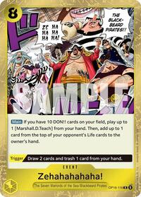 Zehahahahaha! - Foil (The Time of Battle)(OP16-116)(R)