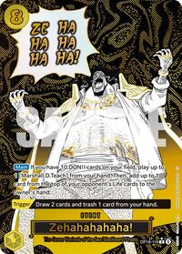 Zehahahahaha! - Alternate Art - Foil (The Time of Battle)(OP16-116)(R)