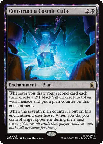 Construct a Cosmic Cube (Marvel Super Heroes)(MSH)(90)(R)